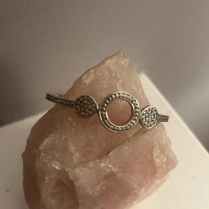 NEW Anna Beck Dotted Sterling Cuff Bracelet